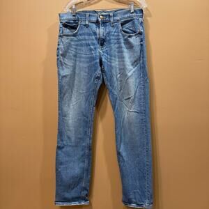 Quicksilver Mens Jeans Straight Fit, Stretch 32W 32L Surfer Skater Y2K